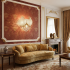 Aplica Cristal LUXE, 3xE14, Diametru 30 cm, Inaltime 31 cm, Auriu Lucios, Design Elegant [3]