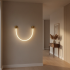Aplica LED de Perete, 110cm, 3000K/4000K/6000K, Auriu [2]