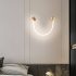 Aplica LED de Perete, 110cm, 3000K/4000K/6000K, Auriu [3]