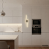 Aplica LED Decorativa FYAN, 48W, 59x14cm, Lumina Calda / Neutra/ Rece, Auriu, Metal si Acril [2]