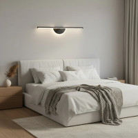 Aplica LED Decorativa BARAM, 21W, 60cm, Lumina Calda / Neutra/ Rece, Negru, Metal si Acril Aplica LED Decorativa BARAM, 21W, 60cm, Lumina Calda / Neutra/ Rece, Negru, Metal si Acril