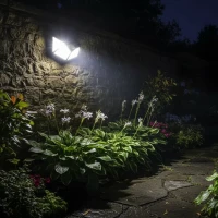 Aplica Solara cu Senzor de Miscare, 100 LED-uri, IP.65, Negru Aplica Solara cu Senzor de Miscare, 100 LED-uri, IP.65, Negru