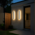 Aplica LED de Exterior SUHA, Lungime 70cm, 10W, IP65, Metal, Liniar, Negru [4]