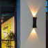 Aplica LED AX220 de Exterior si Interior, 2 Surse x 10W, Metalic, Negru, 3000K [2]