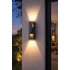 Aplica LED AX221 de Exterior si Interior, 2 Surse x 6W, Metalic, Negru, 3000K [3]