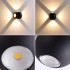 Aplica LED AX240, Exterior, 4 Surse, 4W, Negru, 3000K [4]