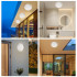Aplica LED de Exterior AX310/218WH, Diametru 21.8, Lumina Calda 3000K, IP65, Alb [3]