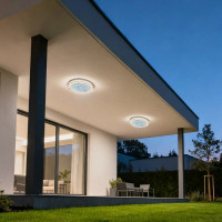 Aplica LED de Exterior AX315/218WH, IP65, Alb