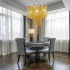 Candelabru Aurora, 4xE14, Diametru 43 cm, Inaltime 68 cm, Auriu, Metal [2]