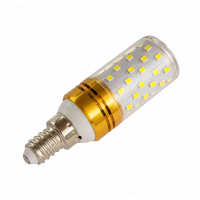 Bec E14 LED, 12W, Auriu, Lumina Calda/Neutra/Rece, 3000K/4000K/6000K