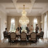 Candelabru Cristal VELVET Regalis, 29xE14, D80 cm, Auriu, Inaltime Reglabila, Metal si Cristal [3]