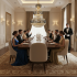 Candelabru Cristal VELIOR Supremo 40xE14, D100 cm, Auriu, Inaltime Reglabila, Metal si Cristal [3]