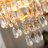 Candelabru Cristal REGALITE Petito, 3XE14, Diametru 26cm, Auriu Lucios, Inaltime Reglabila [2]