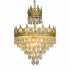 Candelabru Cristal REGALITE Petito, 3XE14, Diametru 26cm, Auriu Lucios, Inaltime Reglabila [4]