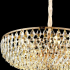 Candelabru Cristal CC1677/600GD, 12xE14, Auriu Lucios, Inaltime Reglabila, Metal si Cristal [2]