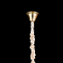 Candelabru Cristal CC1677/600GD, 12xE14, Auriu Lucios, Inaltime Reglabila, Metal si Cristal [4]