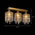 Candelabru Cristal Imperia, 3xE14, 35x6x9, Auriu, Cristal, Metal [4]