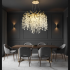 Candelabru Cristal WALTZ Serenade, 6xG9, Auriu, 40cm, Inaltime Reglabila [3]
