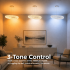 Candelabru Modern cu Cristal, Telecomanda, PRUGU, 65W, Lumina Calda/Neutra/Rece, Lungime 35 cm, Auriu, Inaltime reglabila [4]