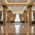 Candelabru Cristal 16xE14 VELOURA Supremo Reale, 120x35 cm, Auriu, Inaltime Reglabila, Metal si Cristal [4]