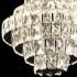 Candelabru Cristal Opal cu telecomanda, 60W, Diametru 35 cm, 3000K/4000/6000K, Crom Lucios, Inaltime Reglabila [2]