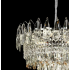 Candelabru Cristal MAJESTIC Eleganza, 9x E14, Diametru 50cm, Crom Lucios, Inaltime Reglabil [4]