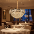 Candelabru Cristal JARDIN Eleganza 9xE14, Diametru 50cm, Inaltime 30cm, Auriu Lucios, Inaltime Reglabila, Design Elegant [3]