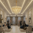 Candelabru Cristal FLEUR Magno 12xE14, Diametru 60cm, Inaltime 45cm, Auriu Lucios, Inaltime Reglabila, Design Elegant [3]