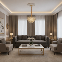 Candelabru Cristal MONARCH Nobile 3xE14, Diametru 40cm, Inaltime 35cm, Auriu Lucios, Inaltime Reglabila, Design Elegant Candelabru Cristal MONARCH Nobile 3xE14, Diametru 40cm, Inaltime 35cm, Auriu Lucios, Inaltime Reglabila, Design Elegant