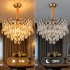 Candelabru Cristal MONARCH Magno 12xE14, Diametru 60cm, Inaltime 40cm, Auriu Lucios, Inaltime Reglabila, Design Elegant [2]