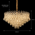 Candelabru Cristal MONARCH Regalis 19xE14, Diametru 80cm, Inaltime 50cm, Auriu Lucios, Inaltime Reglabila, Design Elegant [4]