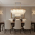 Candelabru Cristal MURANO Supremo 10xE14, 100x40 cm, Auriu, Inaltime Reglabila, Metal si Cristal [2]
