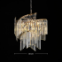 Candelabru Cristal TWEEZE Eleganza, Φ50cm, 9xE14, Auriu, Metal si Cristal [4]