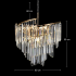 Candelabru Cristal TWEEZE Magno, Φ60cm, 12xE14, Auriu, Metal si Cristal [4]