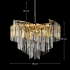 Candelabru Cristal TWEEZE Regalis, Φ80cm, 16xE14, Auriu, Metal si Cristal [3]