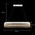 Candelabru Cristal VOLNA Supremo, 128W, 100x30cm, Lumina Calda/Neutra/Rece, Alb, Metal si Cristal [4]