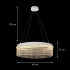 Candelabru Cristal VOLNA Magno, 124W, D60cm, Lumina Calda/Neutra/Rece, Alb, Metal si Cristal [4]