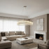 Candelabru Cristal VOLNA Regalis, 170W, D80cm, Lumina Calda/Neutra/Rece, Alb, Metal si Cristal [2]