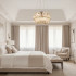 Candelabru Cristal ELYSIAN Nobile 5xE14, D40 cm, Auriu, Inaltime Reglabila, Metal si Cristal [3]
