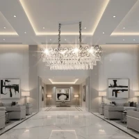 Candelabru Cristal WINDSOR Regalis 10xE14, Crom Lucios, Inaltime Reglabila Candelabru Cristal WINDSOR Regalis 10xE14, Crom Lucios, Inaltime Reglabila