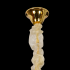 Candelabru Cristal VENARIA 6x E14, Diametru 40cm, Auriu Lucios, Inaltime Reglabil [4]