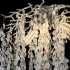 Candelabru Cristal WILLOW, 5x E14, Diametru 50cm, Crom [2]