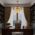 Candelabru Cristal Alfred 3 x E14 Auriu [3]