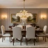Candelabru Cristal PALACE Imperio, 15 brate, 25xG9 + 7xE14, D98cm, Auriu Lucios, Inaltime Reglabila, Metal si Cristal [4]