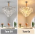Candelabru Cristal ADAMA Magno, 10x E14, Diametru 60cm, Crom Lucios, Inaltime Reglabila [2]