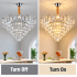 Candelabru Cristal ADAMA Regalis, 14x E14, Diametru 80cm, Crom Lucios, Inaltime Reglabila [2]