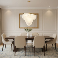 Candelabru Cristal MUNTEAN Regalis, 15xE14, D80 cm, Metal si Cristal, Auriu Candelabru Cristal MUNTEAN Regalis, 15xE14, D80 cm, Metal si Cristal, Auriu