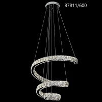 Candelabru LED cu Telecomanda, TWIST, 108W, Diametru 60 cm, Inaltime 120 cm, Lumina Rece/Neutra/Calda, Dimabila, Crom, Cristal, Otel Candelabru LED cu Telecomanda, TWIST, 108W, Diametru 60 cm, Inaltime 120 cm, Lumina Rece/Neutra/Calda, Dimabila, Crom, Cristal, Otel