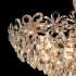 Candelabru Cristal, Eleganza 7xE14, Diametru 40cm, Auriu Lucios, Inaltime Reglabila, Metal si Cristal [4]