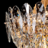 Candelabru Cristal, AURELIUS Nobile, 7xE14, Diametru 40cm, Auriu Lucios, Inaltime Reglabila, Metal si Cristal [2]